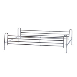 Moretti MP170 Bedside Rails Chrome Τηλεσκοπικά Πλαινά Κάγκελα Κρεβατιού από επιχρωμιωμένο ατσάλι